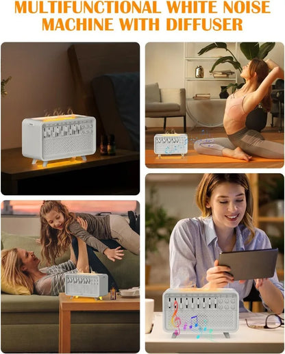 White Noise Humidifier Speaker